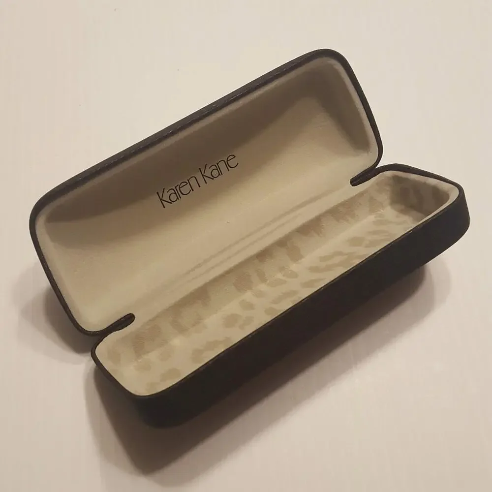 Karen Kane sunglasses hard case clamshell